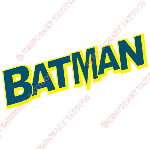 Batman Customize Temporary Tattoos Stickers NO.23